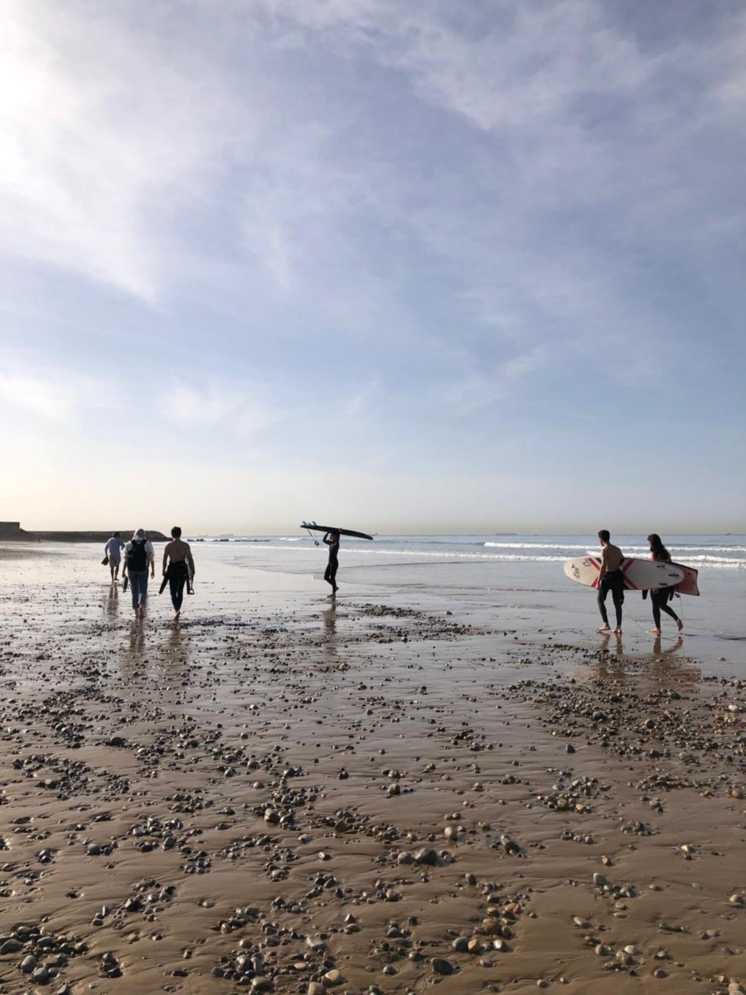 לינה וארוחת בוקר טגזוט Psycho Surf Camp מראה חיצוני תמונה